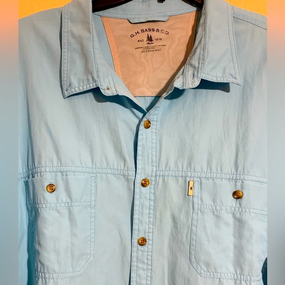 G.H. Bass & Company Short Sleeve Shirt 4XL/T - Picture 1 of 7